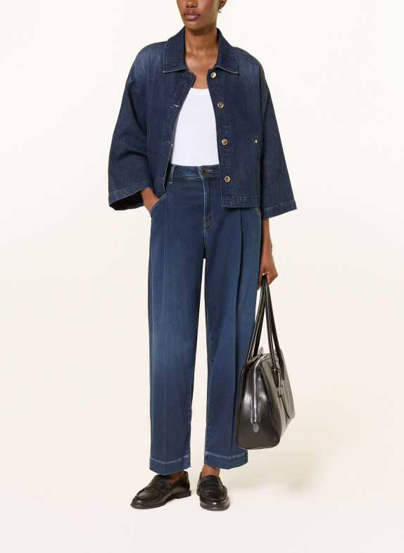 RAFFAELLO ROSSI Barrel-jeans JANY 875 DUNKELBLAU