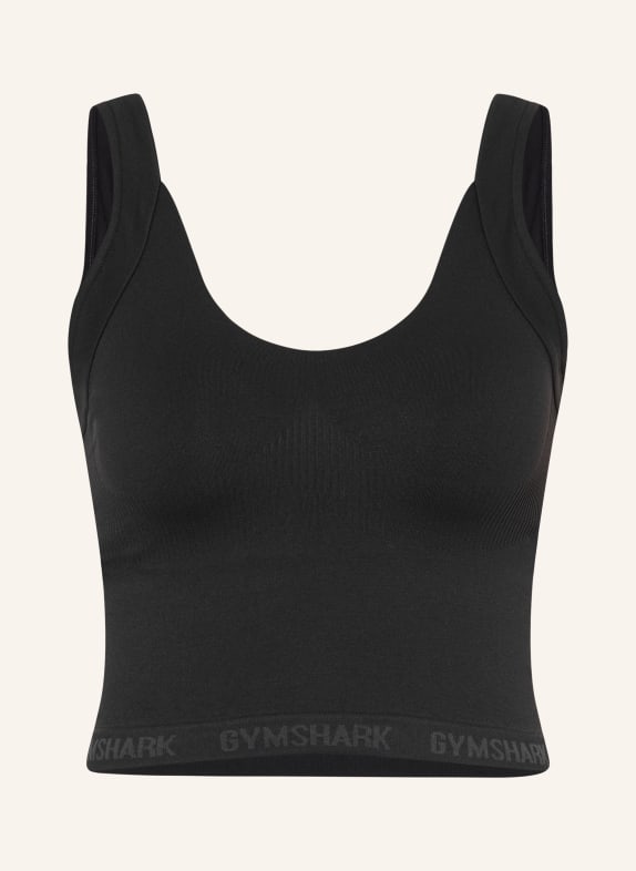 GYMSHARK Funktionstop FLEX V4 SCHWARZ