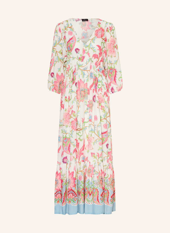 monari Kleid mit 3/4-Arm CREME / ROSÉ / GRÜN