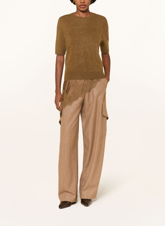DOROTHEE SCHUMACHER Striktrøje FLUFFY STATEMENTS med kashmir BRUN