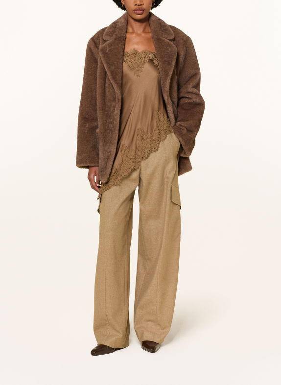 DOROTHEE SCHUMACHER Cargohose LIGHT SOFTNESS HELLBRAUN