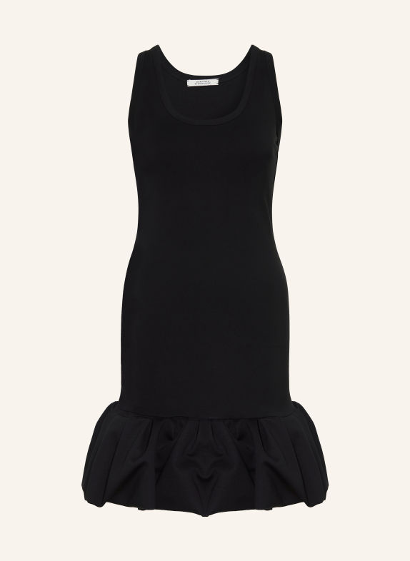 DOROTHEE SCHUMACHER EMOTIONAL ESSENCE Dress with Ruffles BLACK