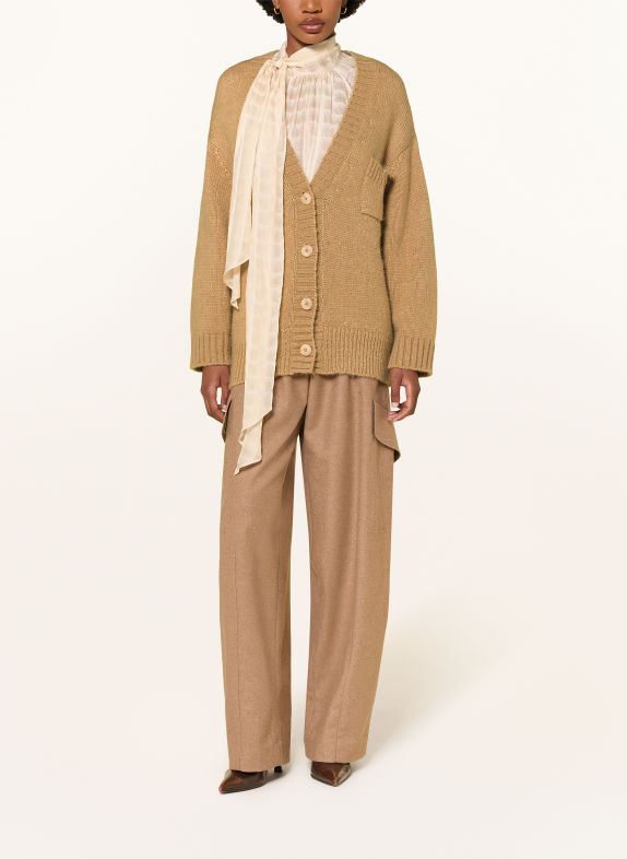 DOROTHEE SCHUMACHER Strikjakke URBAN FAVORITE KAMEL