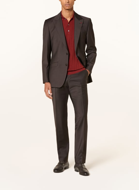 ROY ROBSON Pantalon slim fit A201 DARK BROWN