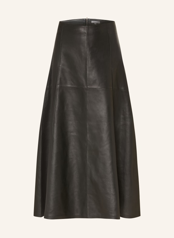 MRS & HUGS Leather skirt BLACK
