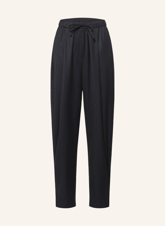ELIAS RUMELIS LEXIANI Jogging-style trousers DARK BLUE / DARK GRAY