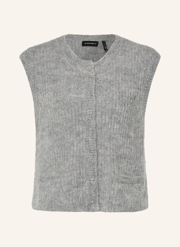 ELIAS RUMELIS Gilet en maille ADITI GRIS