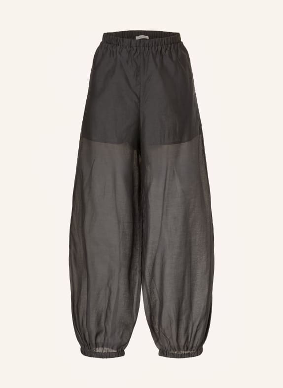 BY MALENE BIRGER 7/8-Hose LUMAS mit Seide SCHWARZ