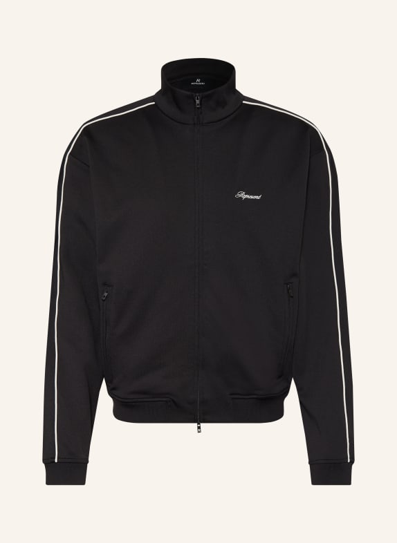 REPRESENT Track Jacket BLACK / WHITE