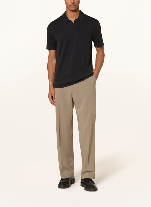 Marc O'Polo Piqué-Poloshirt SCHWARZ