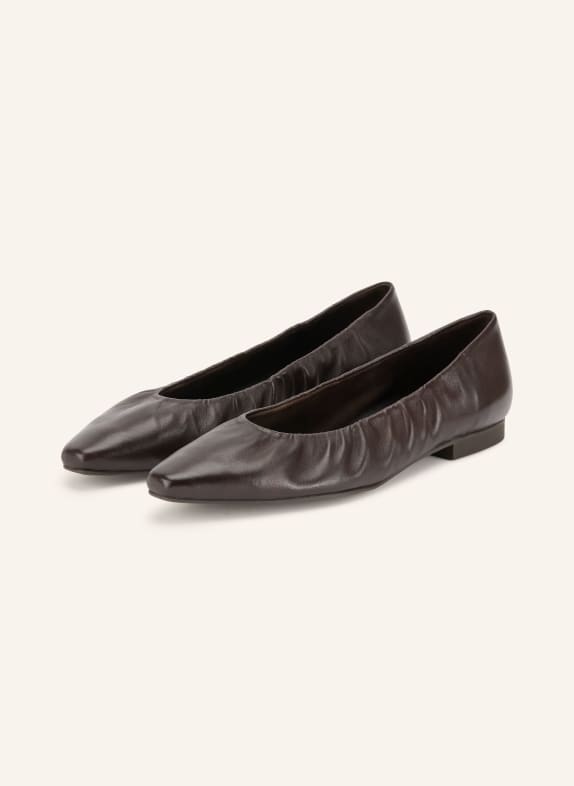paul green Ballerinas DUNKELBRAUN
