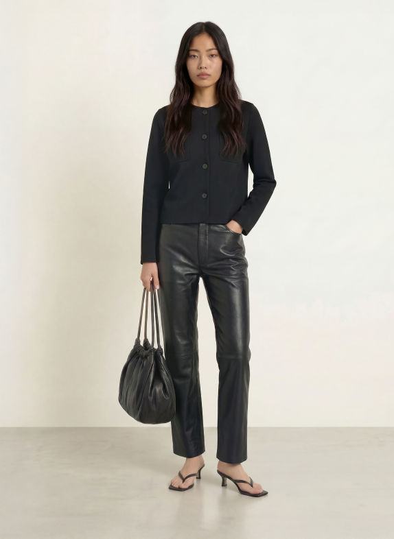 YERSE Vest SIMONE ZWART