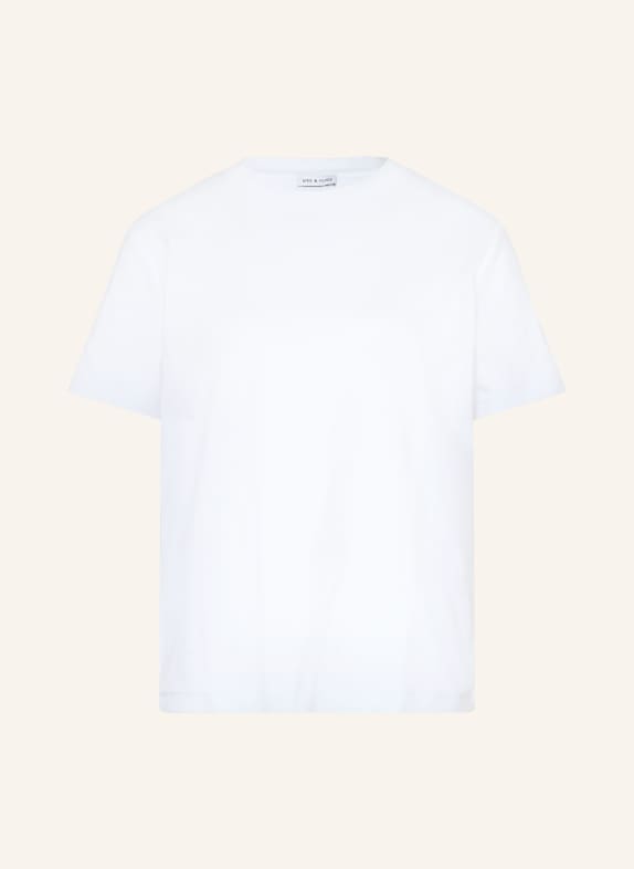 MRS & HUGS T-Shirt WEISS