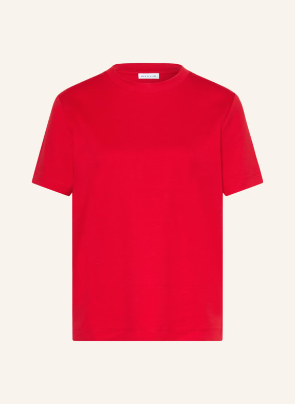 MRS & HUGS T-shirt ROOD