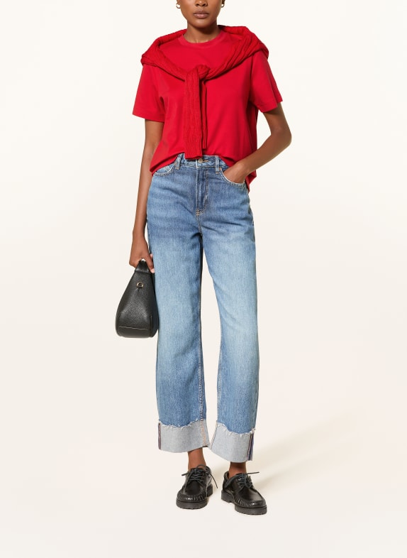 MRS & HUGS T-shirt ROOD
