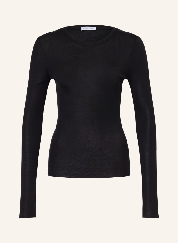 MRS & HUGS Longsleeve ZWART