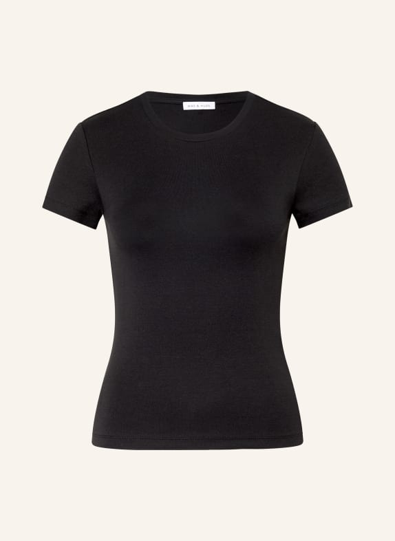 MRS & HUGS T-Shirt SCHWARZ