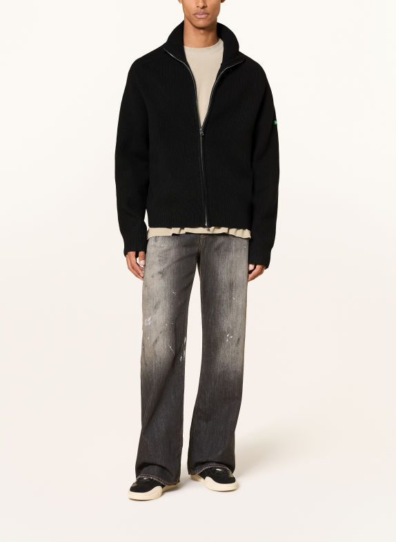 FLÂNEUR Strickjacke SCHWARZ