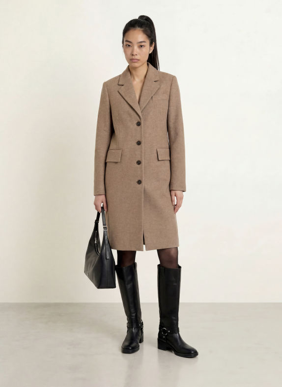 MAX & Co. Wollmantel BACINI TAUPE