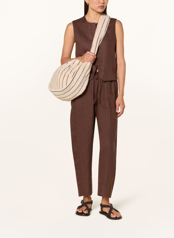 BONGUSTA Shopper NARAM BEIGE / DONKERGRIJS