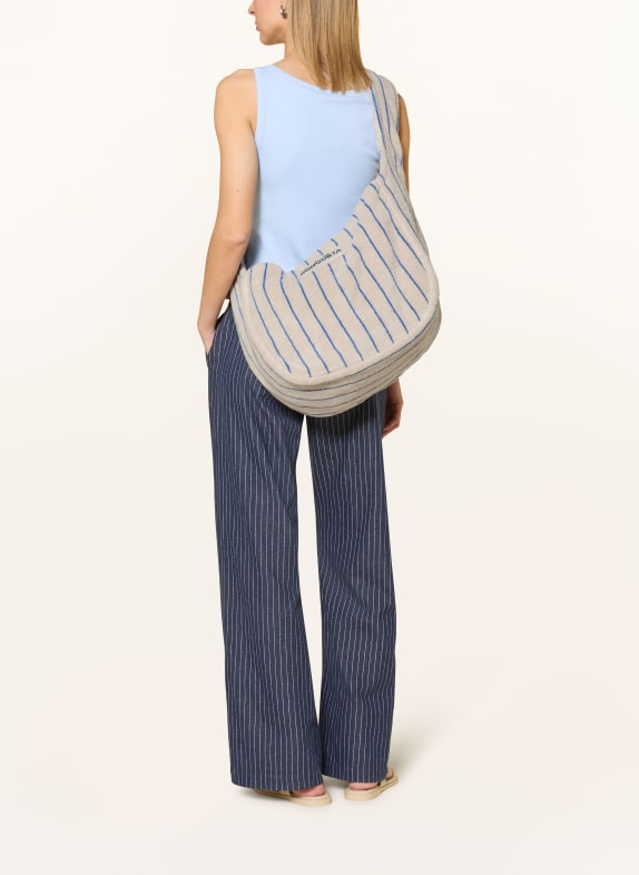BONGUSTA Shopper NARAM BLAUW / BEIGE