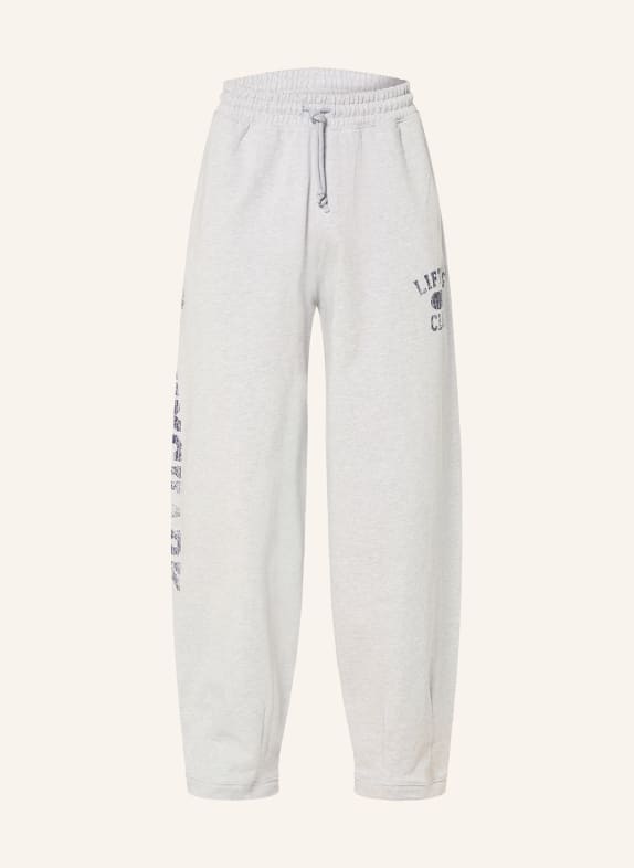 GYMSHARK Sweatpants RETRO WIDE LEG HELLGRAU