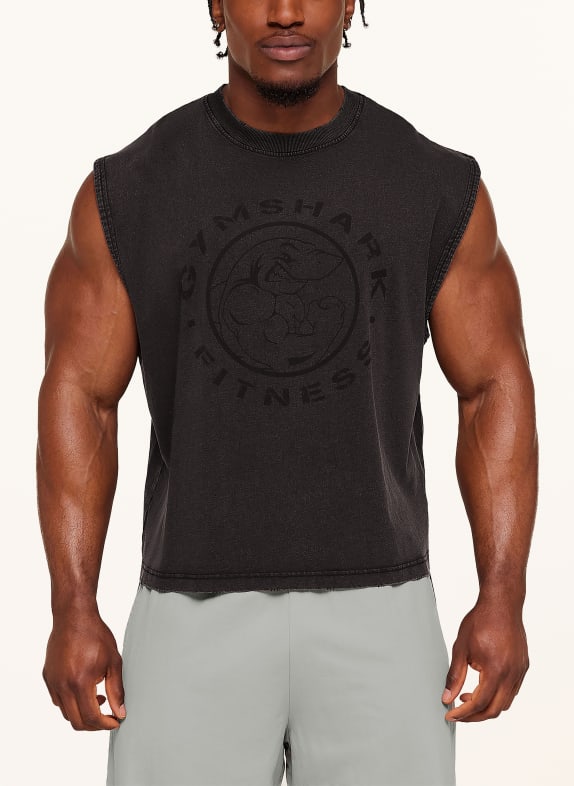 GYMSHARK Tanktop VINTAGE LEGACY SCHWARZ