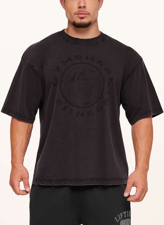 GYMSHARK T-Shirt VINTAGE LEGACY SCHWARZ