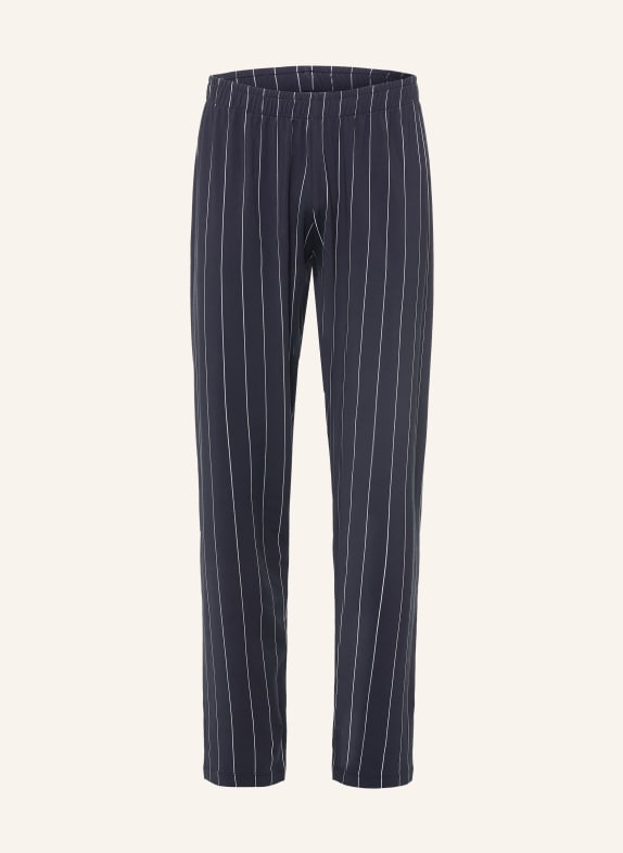 STROKESMAN'S Schlafhose DUNKELBLAU / WEISS