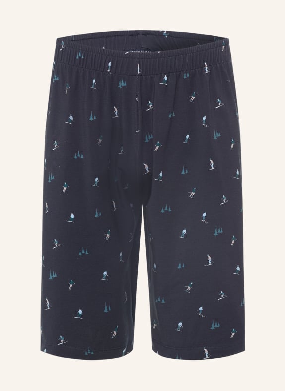 STROKESMAN'S Schlafshorts DUNKELBLAU / PETROL / HELLBLAU