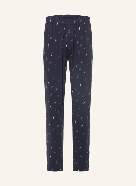 STROKESMAN'S Schlafhose DUNKELBLAU / PETROL / HELLBLAU