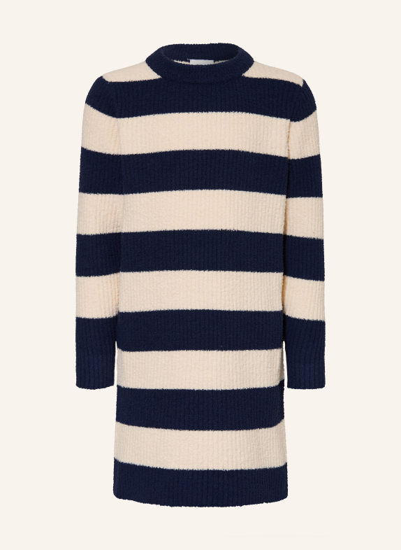 s.Oliver RED Gebreide jurk DONKERBLAUW / CRÈME