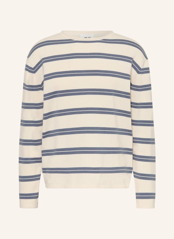 NN.07 Sweater CREAM / BLUE