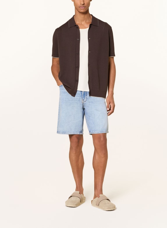 NN.07 Jeansshorts OTIS 229 L Blue Washed
