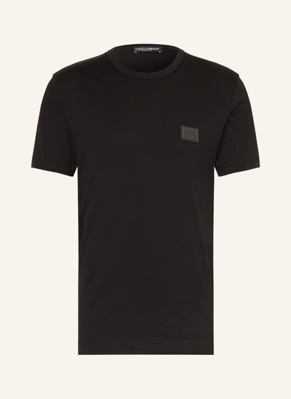 DOLCE & GABBANA T-shirt ZWART