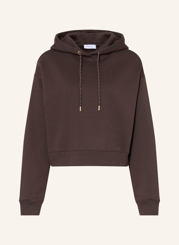 darling harbour Sweat à capuche DARK  BROWN