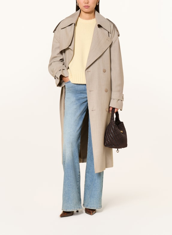 GIANNI CHIARINI Beuteltasche AURELIE SMALL DUNKELBRAUN