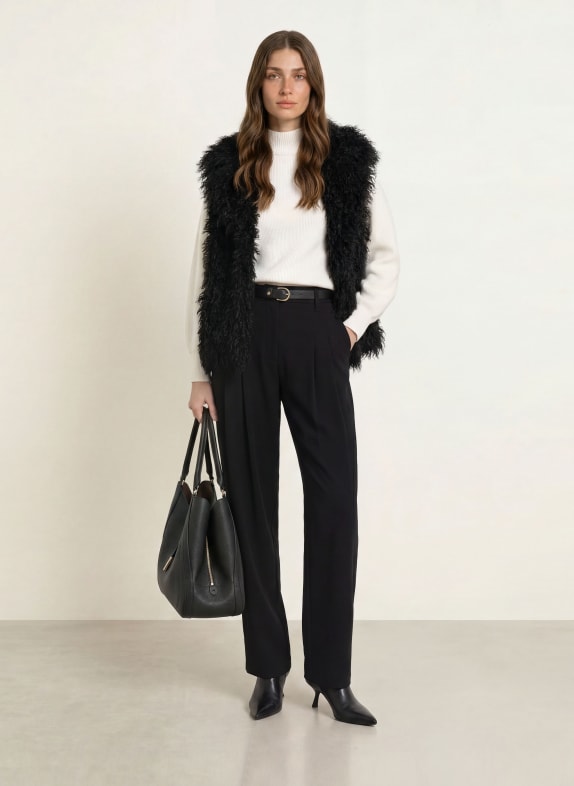 CAMBIO Marlene-broek ELEVEN ZWART