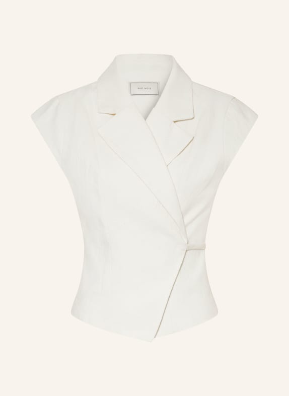 NEO NOIR SALIMA Vest WHITE