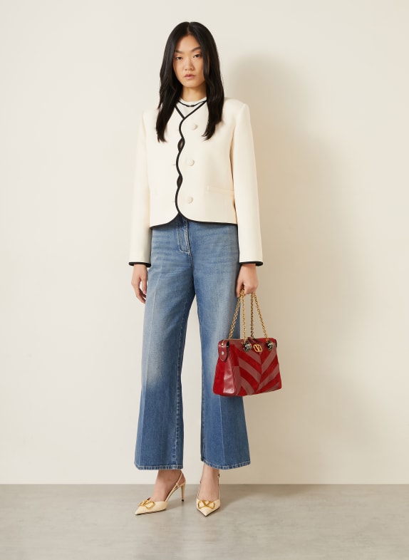 VALENTINO Flared jeans 558 MEDIUM BLUE DENIM