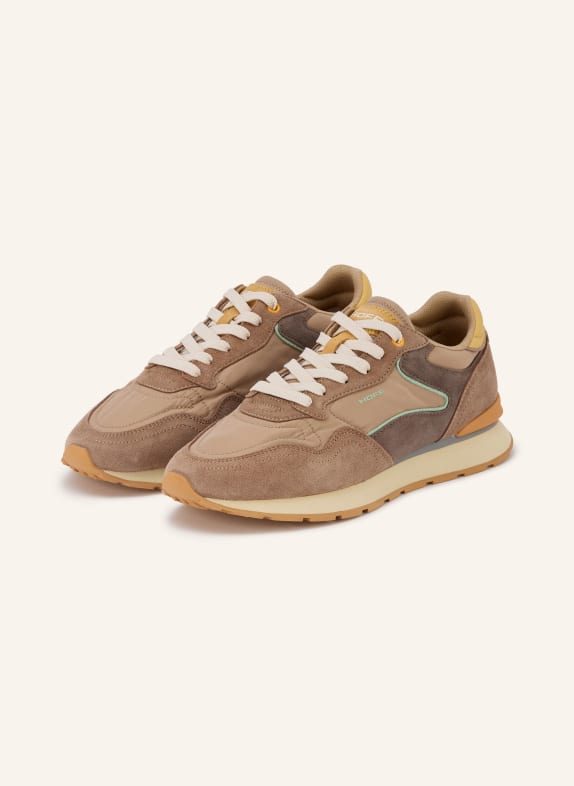 HOFF Sneakersy CITY VELBLOUDÍ / TMAVĚ ŽLUTÁ / MÁTOVÁ
