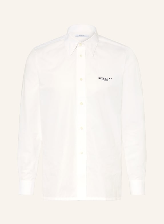 GIVENCHY Regular Fit Shirt WHITE / BLACK