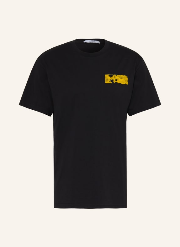 GIVENCHY T-shirt BLACK / YELLOW