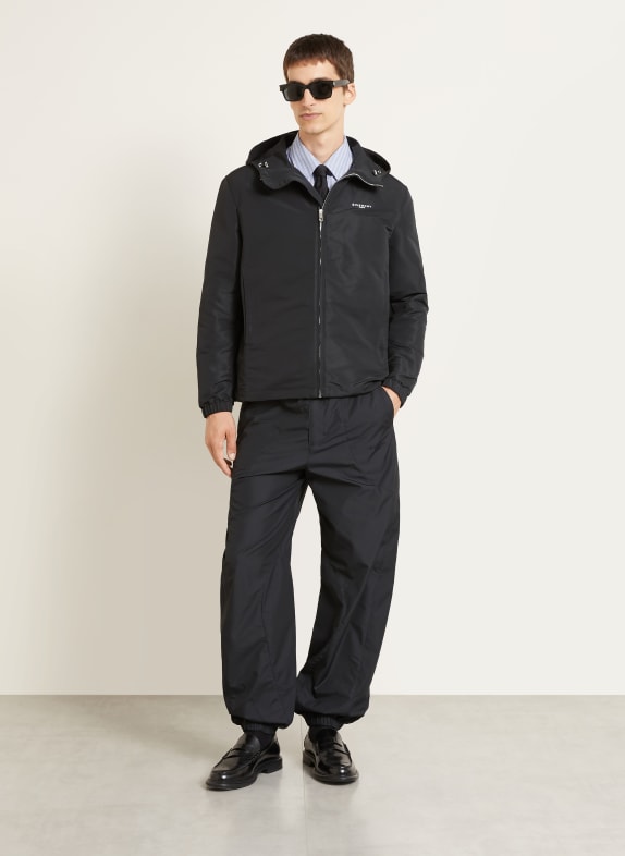 GIVENCHY Broek in joggingstijl, relaxed fit ZWART