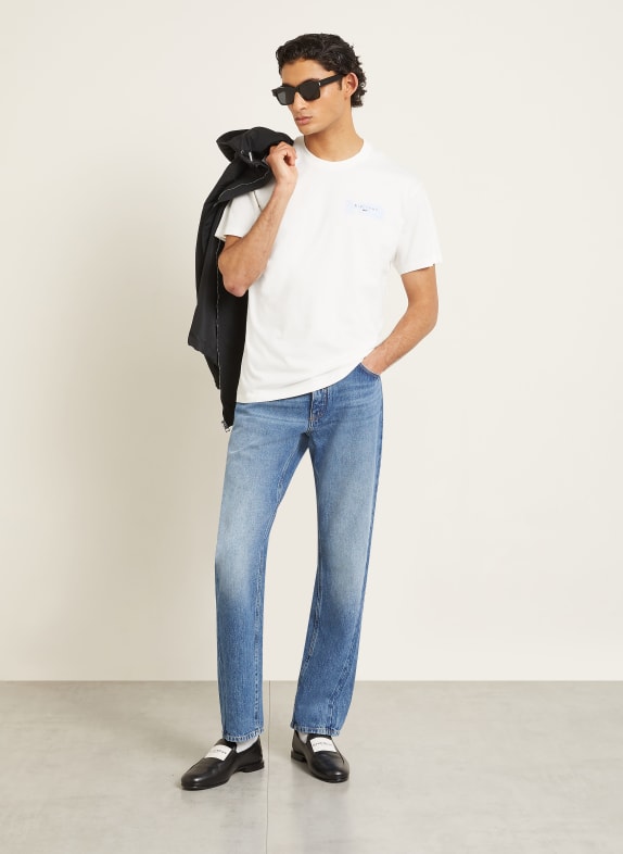GIVENCHY T-shirt ECRU / LICHTBLAUW