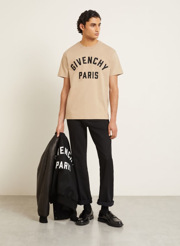 GIVENCHY T-shirt CAMEL / ZWART