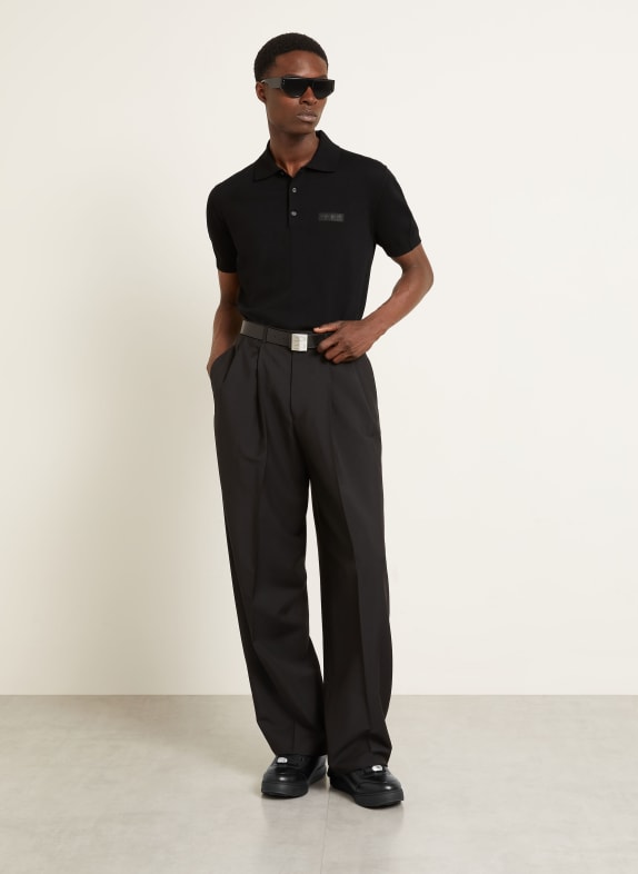 GIVENCHY Jersey-poloshirt ZWART