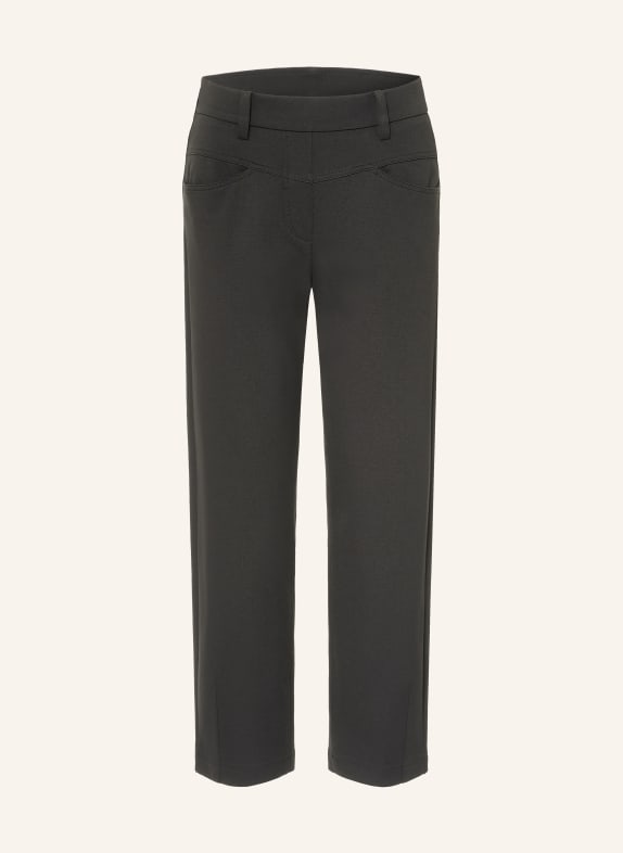 CAMBIO 7/8-broek ELIN van jersey ZWART