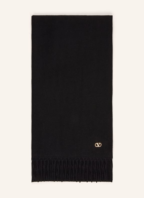 VALENTINO GARAVANI Cashmere-Schal SCHWARZ