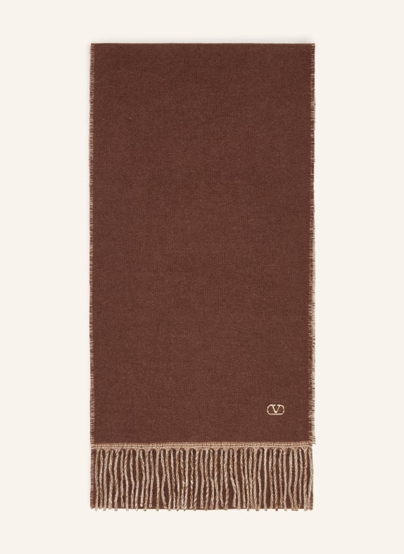 VALENTINO GARAVANI Cashmere-Schal BRAUN